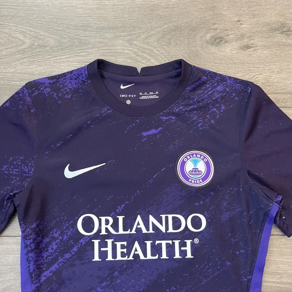 Nike Orlando Pride Jersey Womens XS Purple Short Sleeve